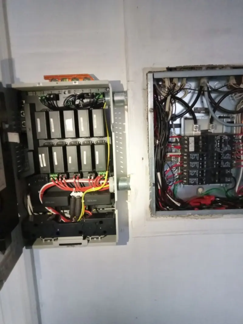 Electrical panel upgrade completed for Indoor Lighting Installation in Little Egg Harbor
